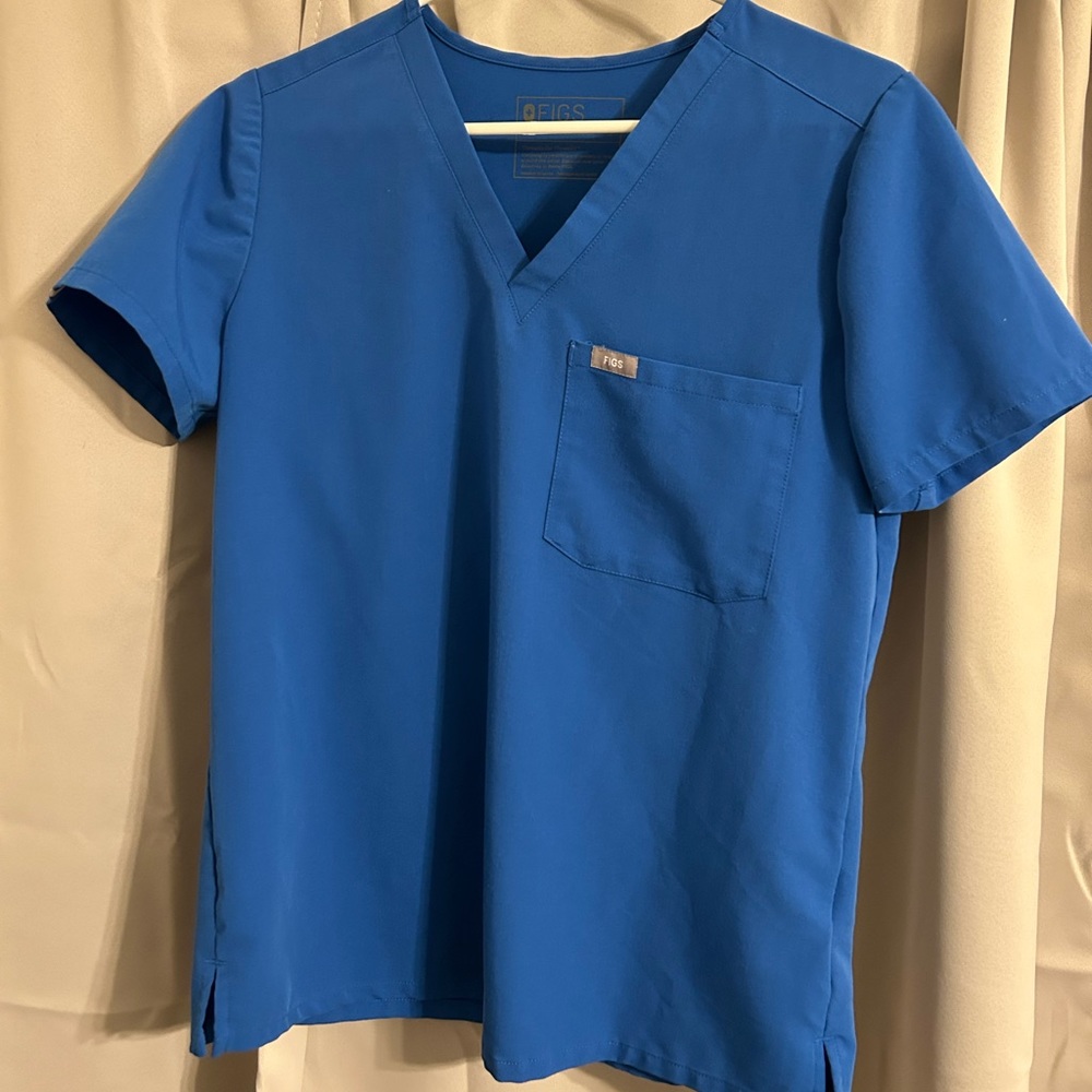 Women’s Figs Set Zamora/Catarina Royal Blue Size Small